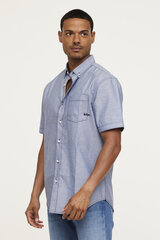 Marškiniai vyrams Lee Cooper S372, mėlyni kaina ir informacija | Vyriški marškiniai | pigu.lt