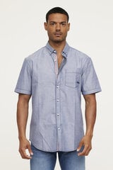 Marškiniai vyrams Lee Cooper S372, mėlyni kaina ir informacija | Vyriški marškiniai | pigu.lt