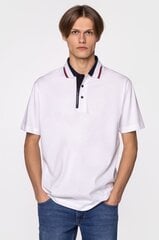 Polo marškinėliai vyrams Lee Cooper 4100, balti kaina ir informacija | Vyriški marškinėliai | pigu.lt