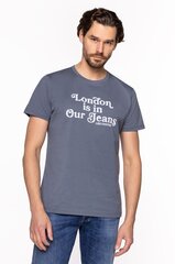 Marškinėliai vyrams Lee Cooper 2410, pilki kaina ir informacija | Vyriški marškinėliai | pigu.lt