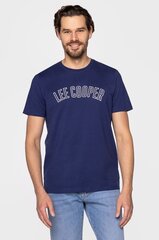 Marškinėliai vyrams Lee Cooper 2400, mėlyni kaina ir informacija | Vyriški marškinėliai | pigu.lt