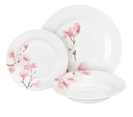 Ambition сервиз для обеда Magnolia, 18 частей цена и информация | Посуда, тарелки, обеденные сервизы | pigu.lt