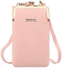 Маленькая женская сумочка N27 розовая цена и информация | Женская сумка Bugatti | pigu.lt