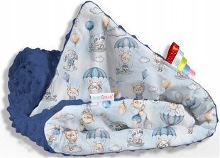 Babymam vaikiška dvipusė antklodė, 75x100 cm kaina ir informacija | Patalynė kūdikiams, vaikams | pigu.lt