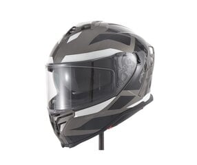 Moto šalmas Presto, pilkas цена и информация | Шлемы для мотоциклистов | pigu.lt