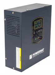 UPS nepertraukiamo maitinimo šaltinis Powermat PM-UPS-500MW, 500VA/300W, 12V, LCD kaina ir informacija | Maitinimo šaltiniai (PSU) | pigu.lt