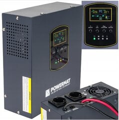 UPS Powermat PM-UPS-500MW 500VA/300W 12V LCD цена и информация | Источник питания | pigu.lt