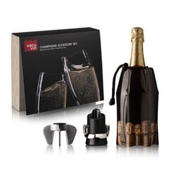 Rinkinys šampanui VACU VIN (3 dalių) цена и информация | Кухонная утварь | pigu.lt