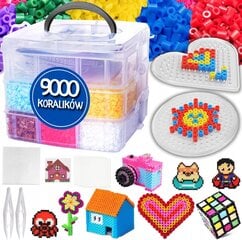 Креативный набор бисера XXL 9000 шт., цена и информация | Развивающие игрушки | pigu.lt