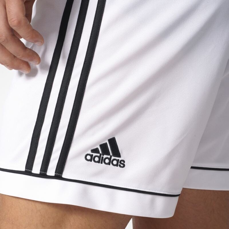 Šortai berniukams Adidas Squadra 17, balti kaina ir informacija | Šortai berniukams | pigu.lt