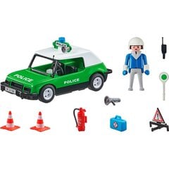 71591 PLAYMOBIL® 50, policijos automobilis цена и информация | Конструкторы и кубики | pigu.lt