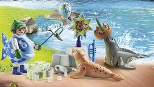 71448 PLAYMOBIL® myLife, gyvūnų prižiūrėtojas kaina ir informacija | Konstruktoriai ir kaladėlės | pigu.lt