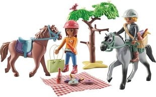 71470 PLAYMOBIL® Horses of Waterfall, žirgų jodinėjimo rinkinys цена и информация | Конструкторы и кубики | pigu.lt