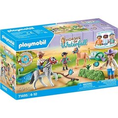 71495 PLAYMOBIL® Horses of Waterfall, žirgynas цена и информация | Конструкторы и кубики | pigu.lt