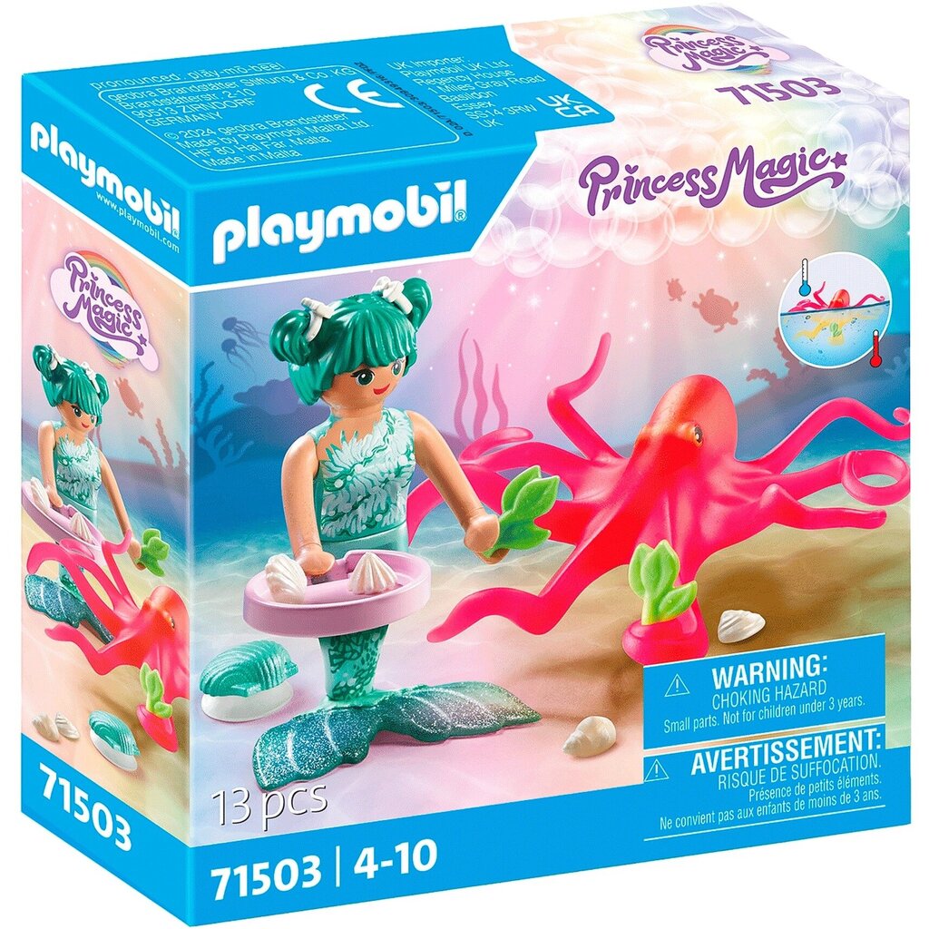 71503 PLAYMOBIL® Princess Magic, undinėlė su aštunkoju цена | pigu.lt