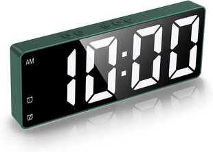 Цифровой будильник Ankilo, светодиодные часы цена и информация | Часы | pigu.lt