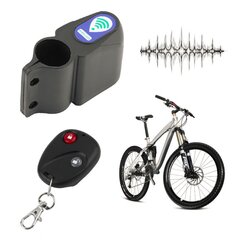 Signalizacijos pultelis dviračiui, juodas kaina ir informacija | Kiti dviračių priedai ir aksesuarai | pigu.lt