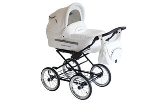 Universalus 3in1 vežimėlis Baby Fashion Fanari Classic white цена и информация | Коляски | pigu.lt