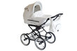 Universalus 3in1 vežimėlis Baby Fashion Fanari Classic white kaina ir informacija | Vežimėliai | pigu.lt