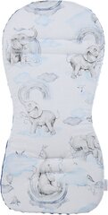 Vežimėlio dvipusis įdėklas Babymam, Blue, 71x35 cm kaina ir informacija | Vežimėlių priedai | pigu.lt