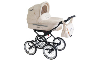 Universalus 3in1 vežimėlis Baby Fashion Fanari Classic Beige kaina ir informacija | Vežimėliai | pigu.lt