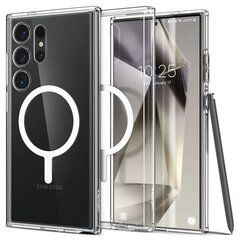 Spigen Ultra Hybrid Onetap Ring dėklas, skirtas Samsung Galaxy 24 Ultra baltos spalvos kaina ir informacija | Telefono dėklai | pigu.lt