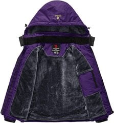 Женская водонепроницаемая теплая куртка Ysento, фиолетовая  цена и информация | Женские куртки | pigu.lt