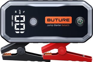 Стартер BuTure, 5000A, 12V, beta03 цена и информация | Зарядные устройства для аккумуляторов | pigu.lt