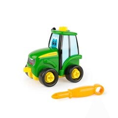 Traktorius su atsaktuvu John Deere Johnny, 47208 kaina ir informacija | Žaislai berniukams | pigu.lt