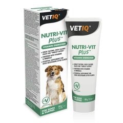 Витаминная паста Vetiq для собак Nutri-Vit Plus, 100 гр цена и информация | Витамины, добавки, средства от паразитов для собак | pigu.lt