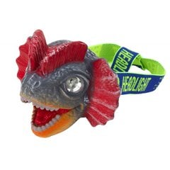 Galvos žibintuvėlis vaikams Lean Toys Dinozauras цена и информация | Развивающие игрушки | pigu.lt