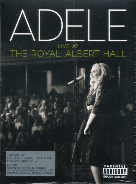 DVD Adele Live At The Royal Albert Hall kaina ir informacija | Vinilinės plokštelės, CD, DVD | pigu.lt