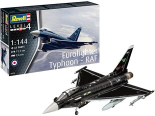 Konstruktorius Revell - Eurofighter Typhoon RAF, 1/144, 03796 kaina ir informacija | Konstruktoriai ir kaladėlės | pigu.lt