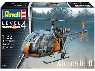 Konstruktorius Revell Aerospatiale Alouette II, 1/32, 03804 kaina ir informacija | Konstruktoriai ir kaladėlės | pigu.lt