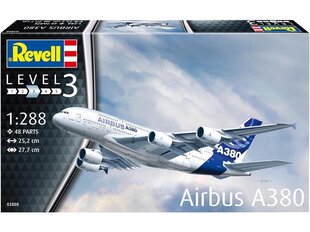 Konstruktorius Revell Airbus A380, 1/288, 03808 kaina ir informacija | Konstruktoriai ir kaladėlės | pigu.lt