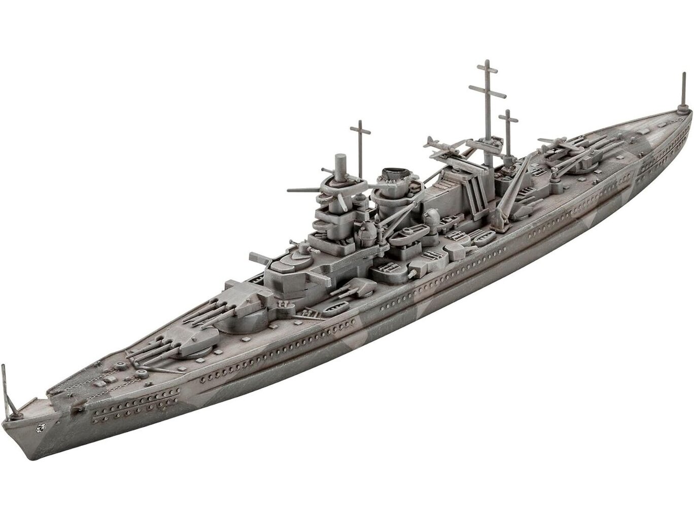 Konstruktorius Revell - Battleship Gneisenau dovanų komplektas, 1/1200, 65181 kaina ir informacija | Konstruktoriai ir kaladėlės | pigu.lt