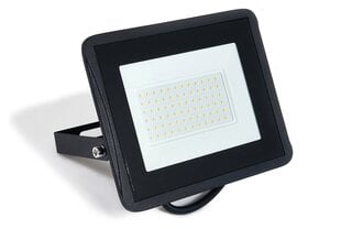 Prožektorius - LED halogeninis 50W - Juodas - Šiltai baltas (3000K) kaina ir informacija | Žibintuvėliai, prožektoriai | pigu.lt
