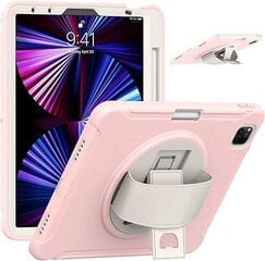 "iPad Air 5/Air 4/Pro 11" planšetinio kompiuterio dėklas su atrama Armoured Pink kaina ir informacija | Planšečių, el. skaityklių dėklai | pigu.lt