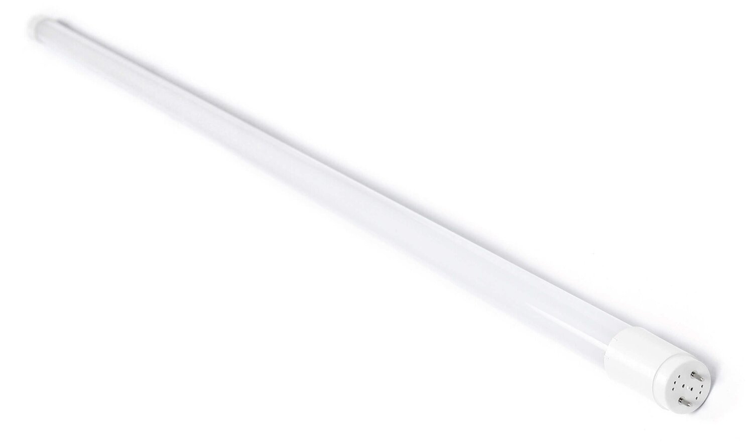 LED liuminescencinis vamzdis T8 - 18W - 120cm - maitinimas iš vienos pusės - šaltai baltas (6000K) цена и информация | Elektros lemputės | pigu.lt