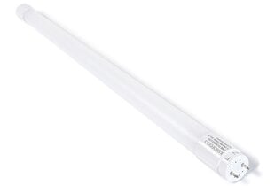 LED liuminescencinis vamzdis T8 - 9W - 60cm - maitinimas iš vienos pusės - šiltai baltas (3000K) kaina ir informacija | Elektros lemputės | pigu.lt