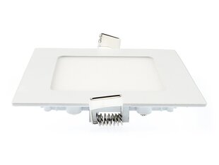 Koloreno LED panelė, 6 W, šaltai balta kaina ir informacija | Įmontuojami šviestuvai, LED panelės | pigu.lt