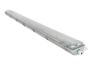 Абажур для люминесцентных ламп LED T8 - 2x120 см цена и информация | Потолочные светильники | pigu.lt