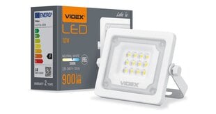 Prožektorius, LED halogeninis 10W, baltas, neutraliai baltas (5000K) kaina ir informacija | Žibintuvėliai, prožektoriai | pigu.lt