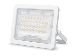 Prožektorius - LED halogeninis 30W - Baltas - Neutraliai baltas (5000K) kaina ir informacija | Žibintuvėliai, prožektoriai | pigu.lt