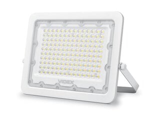 Prožektorius - LED halogeninis 100W - Baltas - Neutraliai baltas (5000K) kaina ir informacija | Žibintuvėliai, prožektoriai | pigu.lt