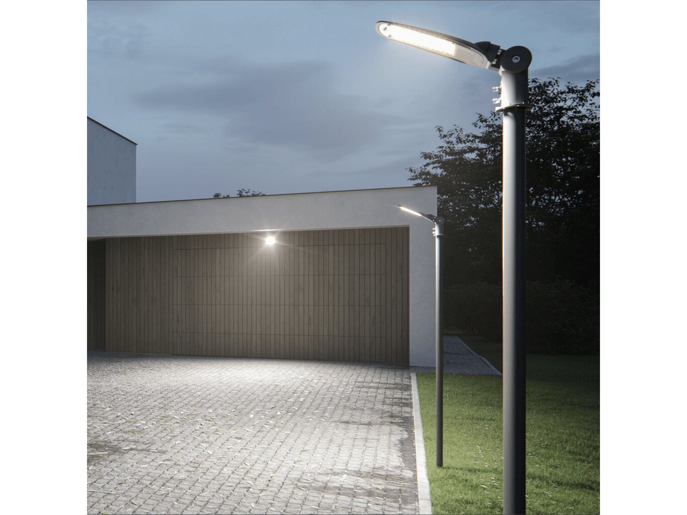 LED gatvės šviestuvas MasterLed, 1 vnt. kaina ir informacija | Lauko šviestuvai | pigu.lt
