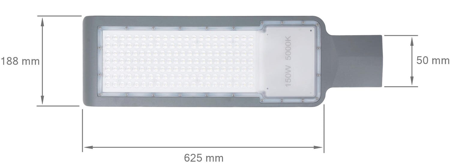 LED gatvės šviestuvas MasterLed, 1 vnt. kaina ir informacija | Lauko šviestuvai | pigu.lt