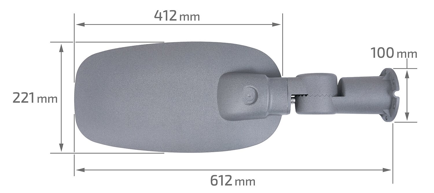 LED gatvės šviestuvas Kobi, 1 vnt. цена и информация | Lauko šviestuvai | pigu.lt