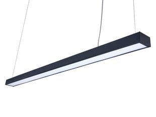 Подвесной потолочный светильник LED Linea 40W - Черный - Нейтральный белый (4500K) цена и информация | Люстры | pigu.lt
