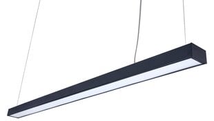 Подвесной потолочный светильник LED Linea 40W - Черный - Нейтральный белый (4500K) цена и информация | Люстры | pigu.lt
